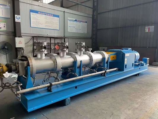좋은 가격 90KW 250 밀리미터 이축압출（성형）기 중심거리 186 밀리미터 온라인으로