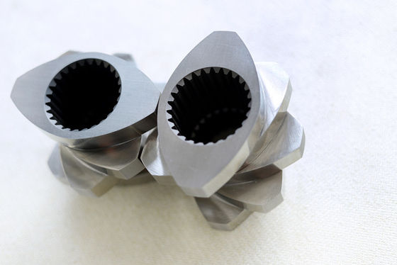 Good price 장/단면도 플라스틱 밀어남은, 압출기 나사 반죽 구획 분해합니다 온라인으로