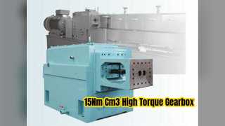 트윈 스크류 압출기 기어박스 15Nm Cm3 고토크